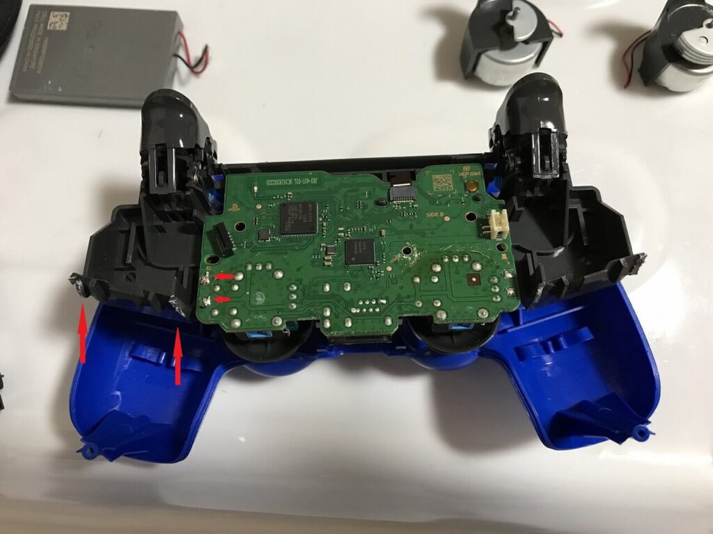 PS4コントローラー
振動モーター除去